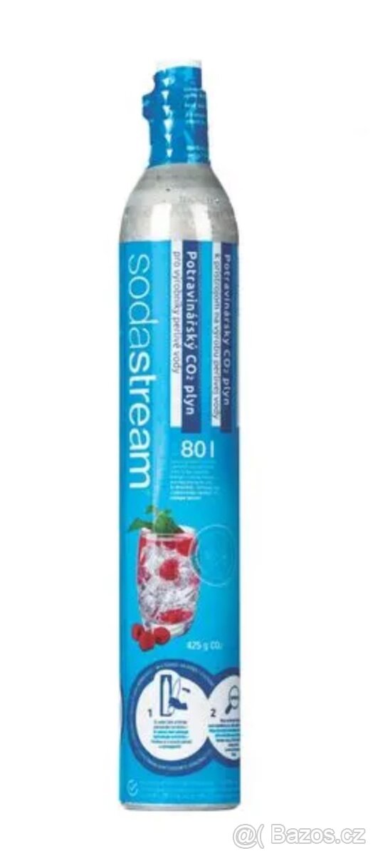 Plnění co2 sodastream, limo bar