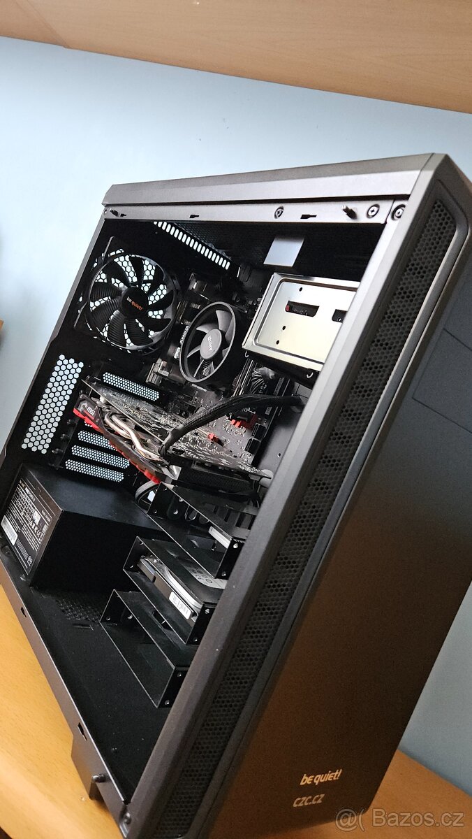 herní počítač AMD RYZEN 5 1400 16GB RAM SSD