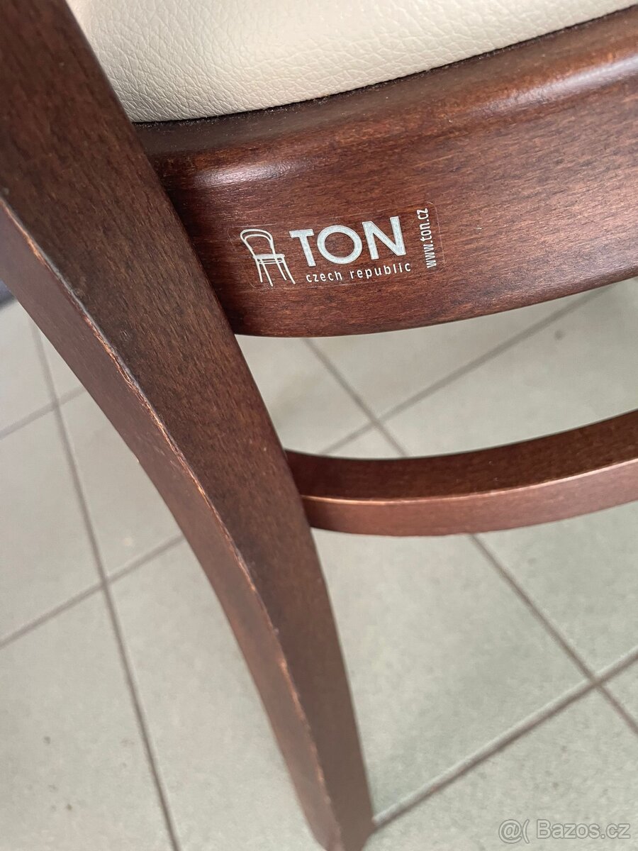 Židle Ton + stoly