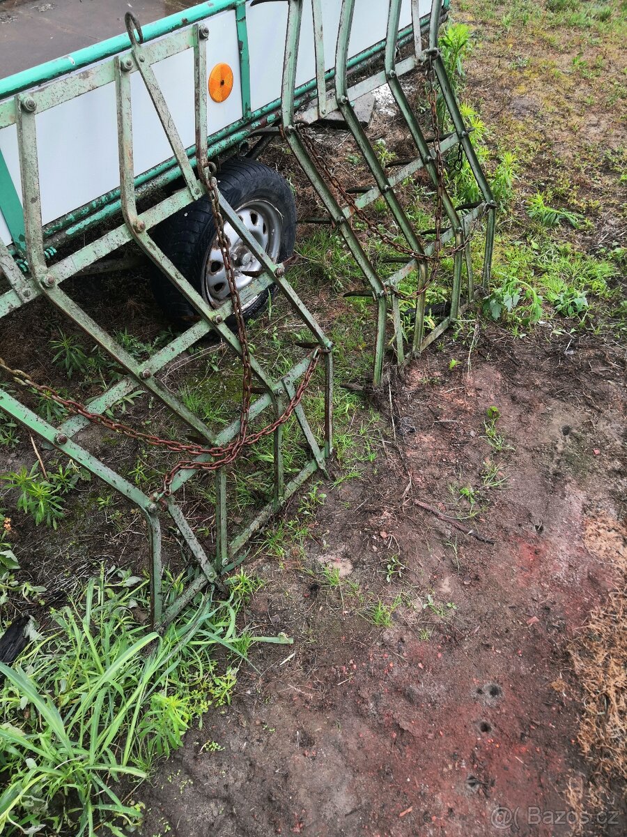 hřebenove brany za malotraktor