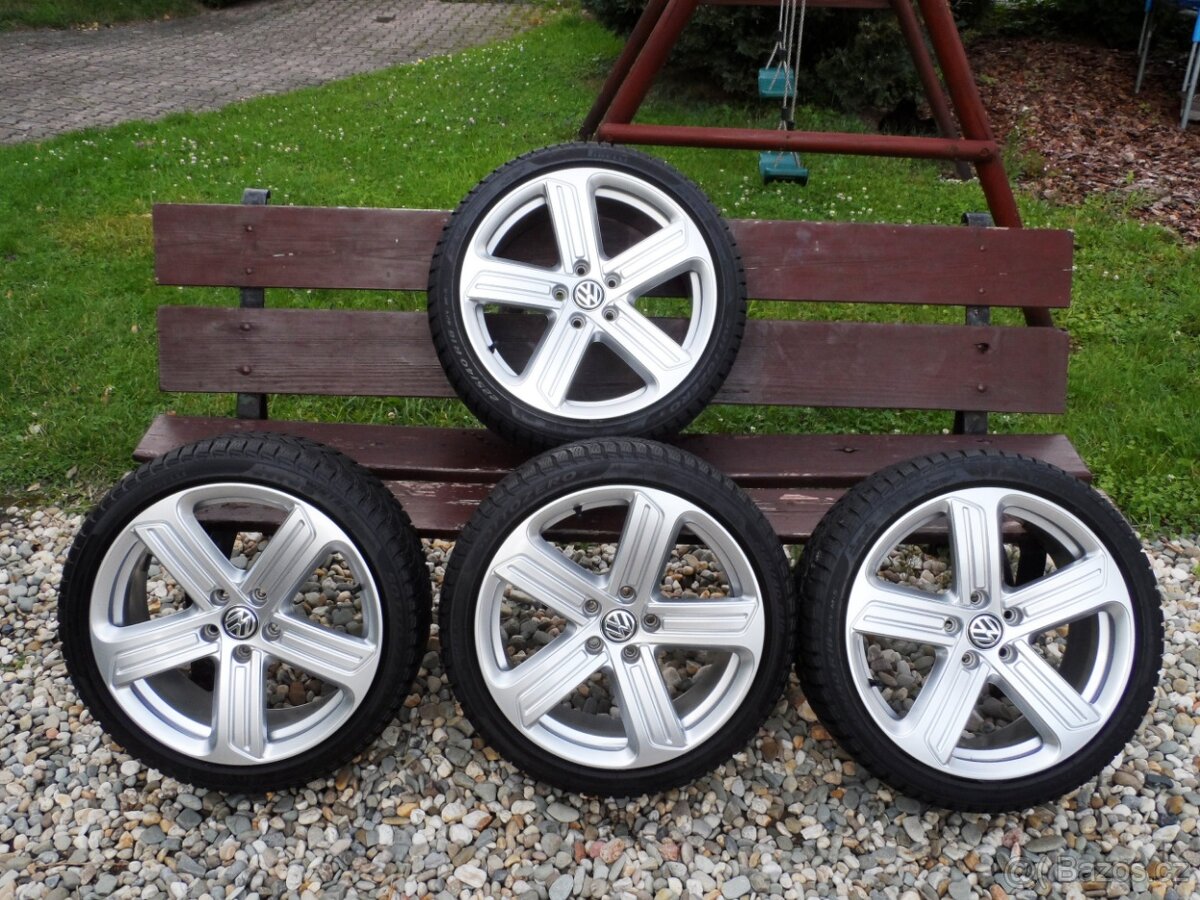 Sada alu disků na vozy VW Golf GTI, GTD 5x112 R18 Cadiz