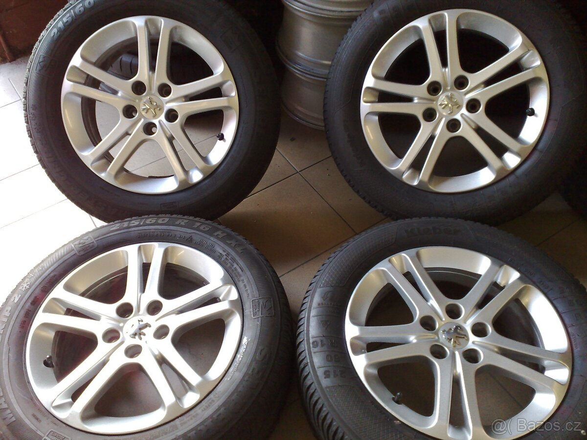 alu kola 5x108 r16 original peugeot 215/60/16