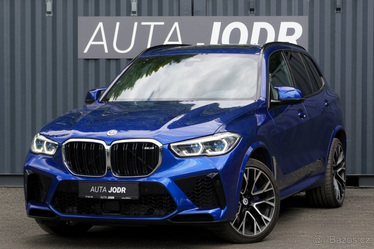 BMW X5M B&W, ČR, Tažné, PPF, Panorama, Laser světlomety