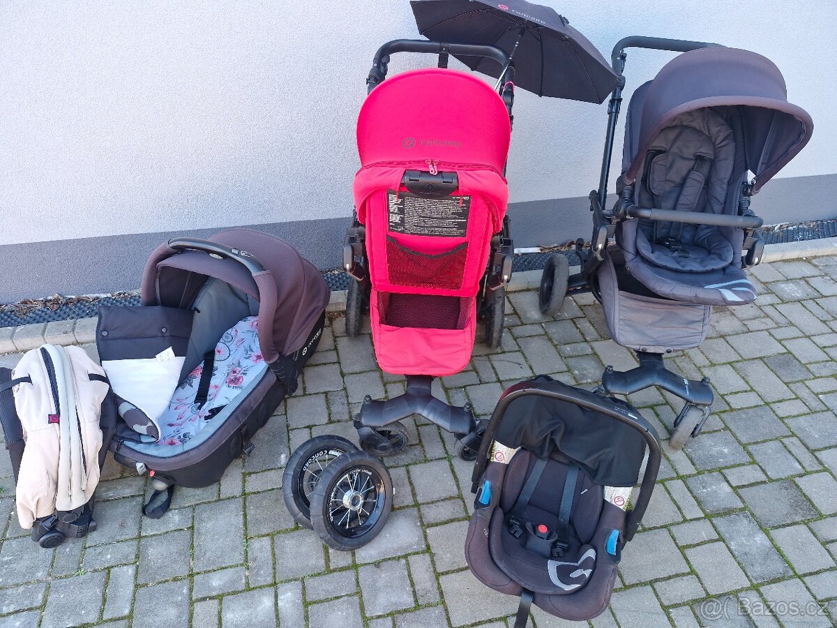 Kočárek Concord Neo travel trojkombinace - 2x