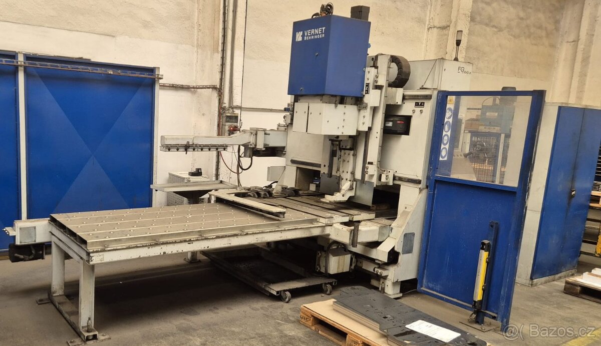 Vrtací a frézovací stroj FG evo 2000, VERNET BEHRINGER