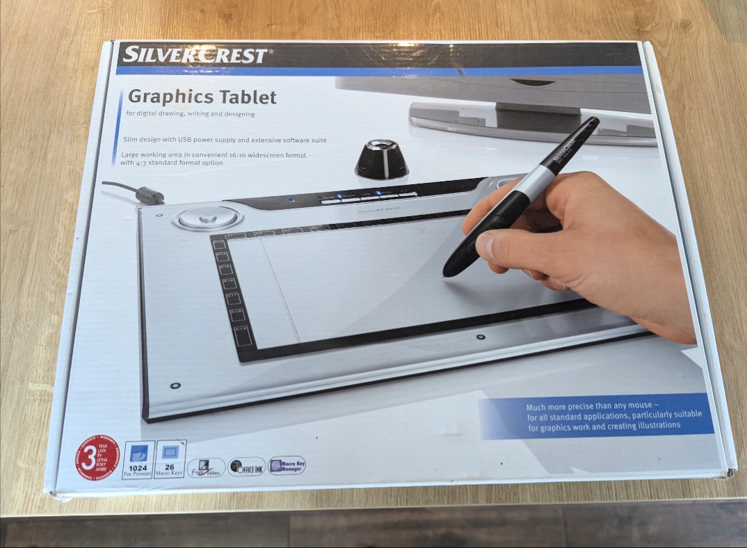 Grafický tablet Silvercrest NOVÝ