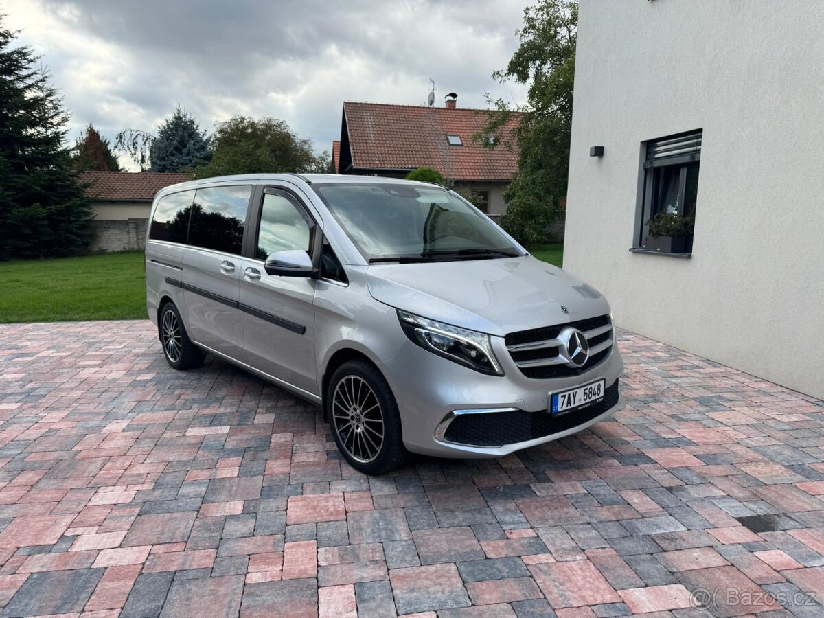 Mercedes V 300d 4Matic Webasto, 360 kam, Tažné, DPH