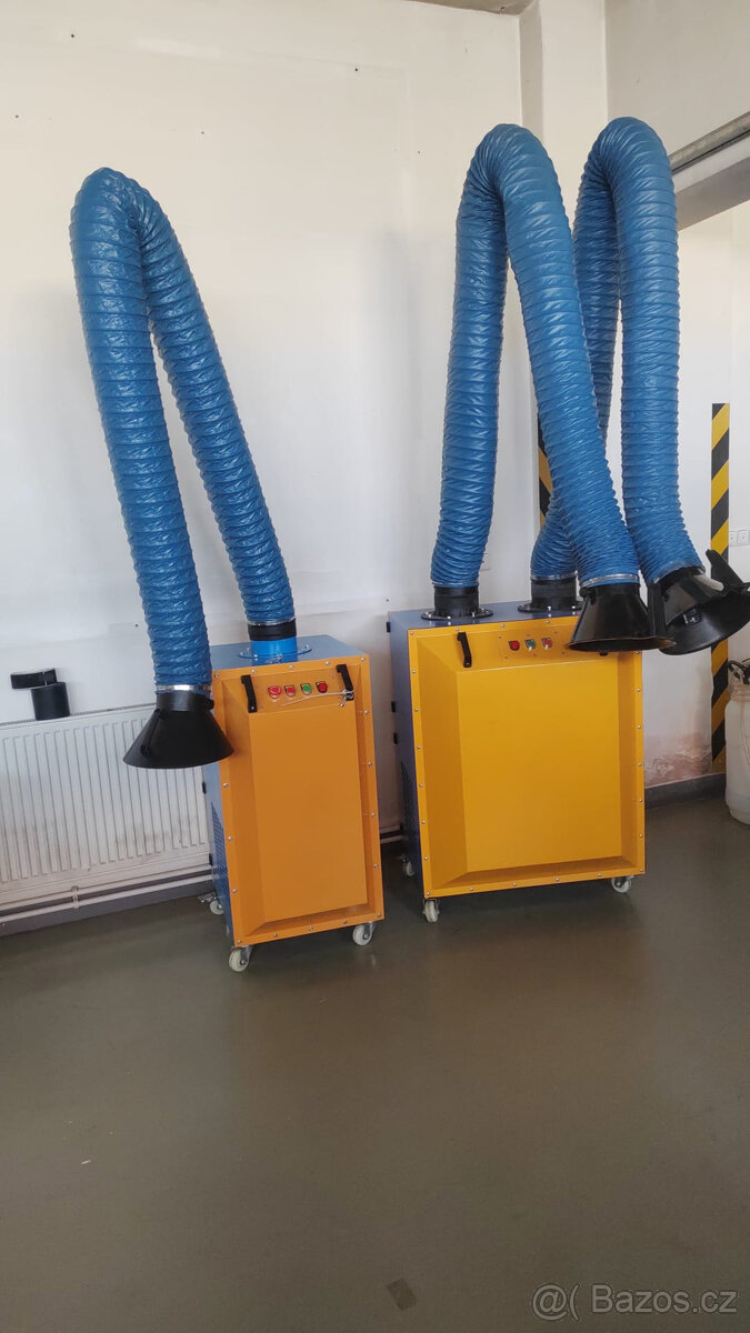 Odsávací zařízení s jedním odsávacím ramenem pro svařování