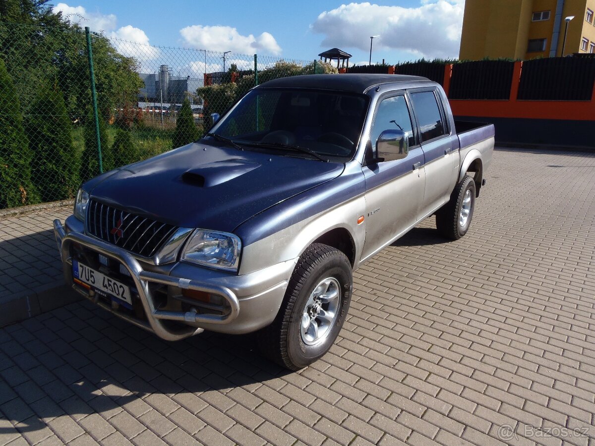 Mitsubishi L200 2.5 TD 4x4 naviják nová STK