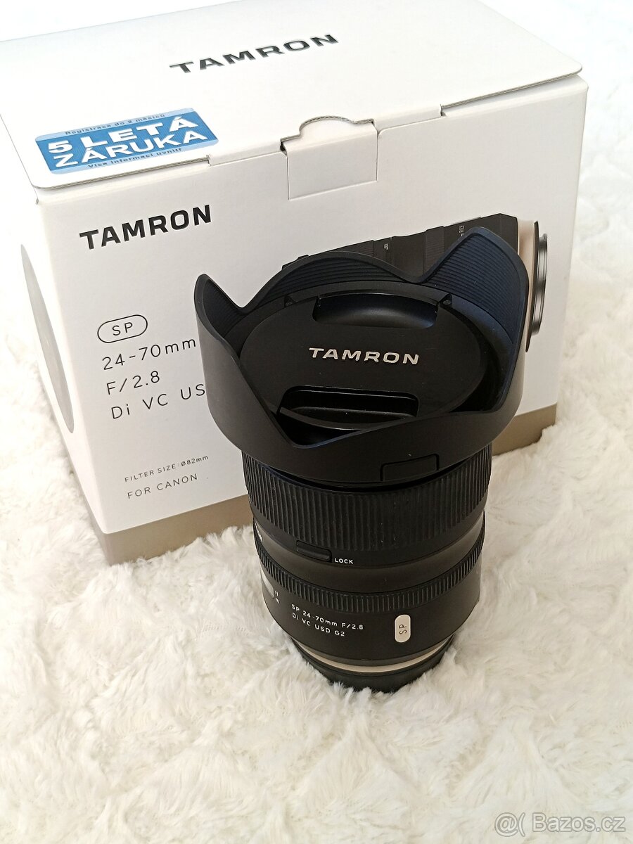 Tamron SP 24-70 mm f/2.8 Di VC USD G2 pro Canon