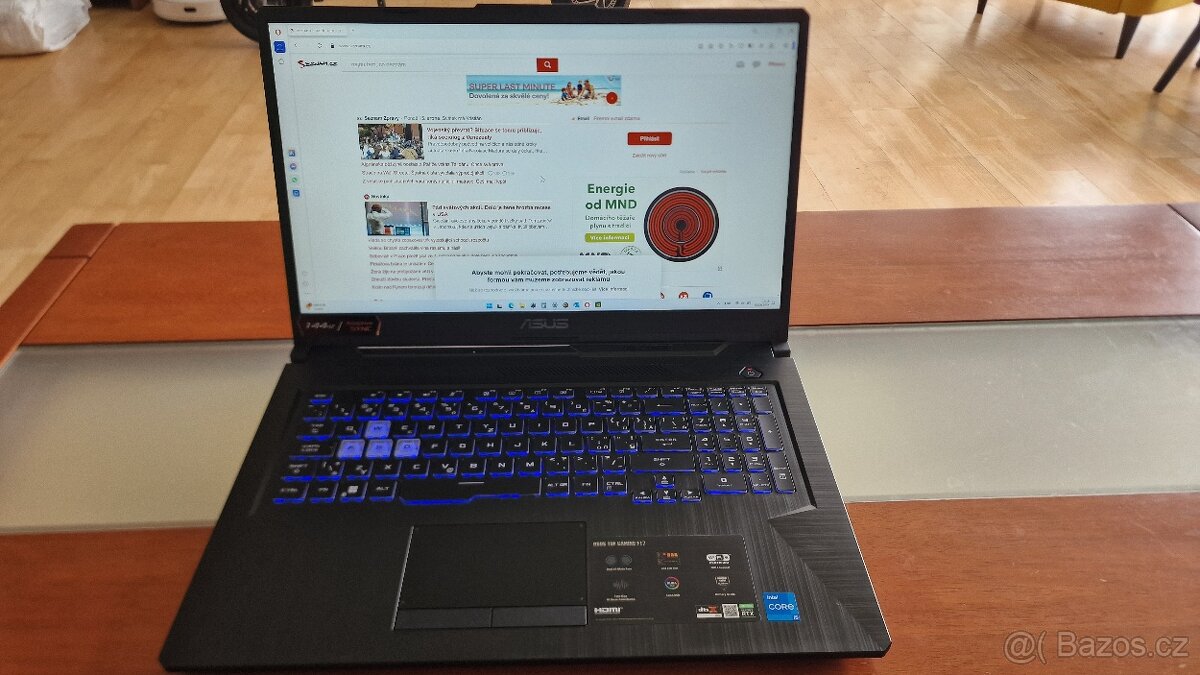 ASUS TUF Gaming F17, RTX 3050