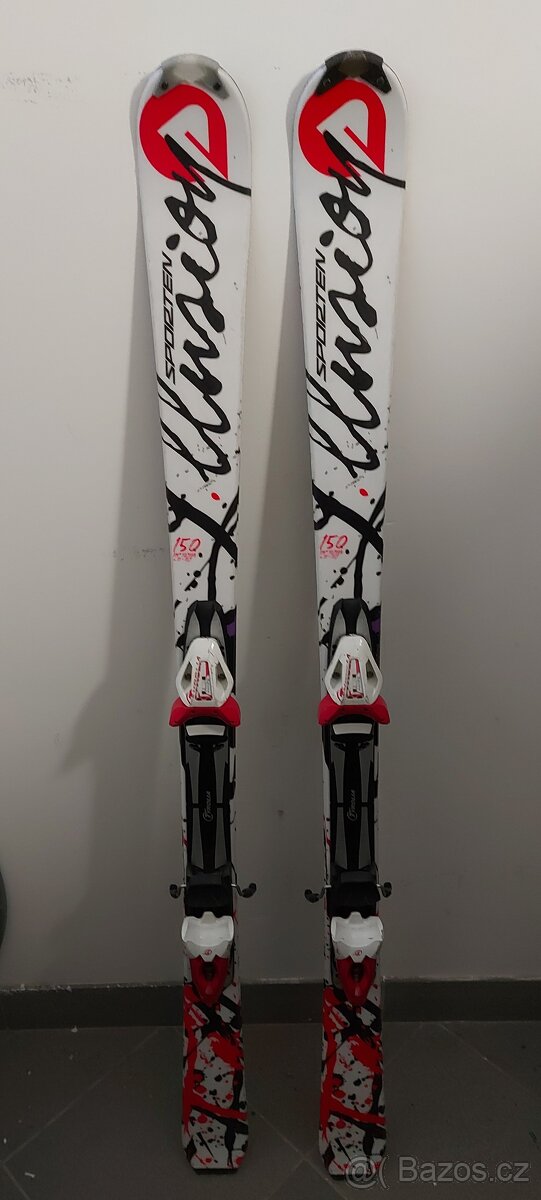 juniorské lyže Sporten Illusion, délka 150 cm.