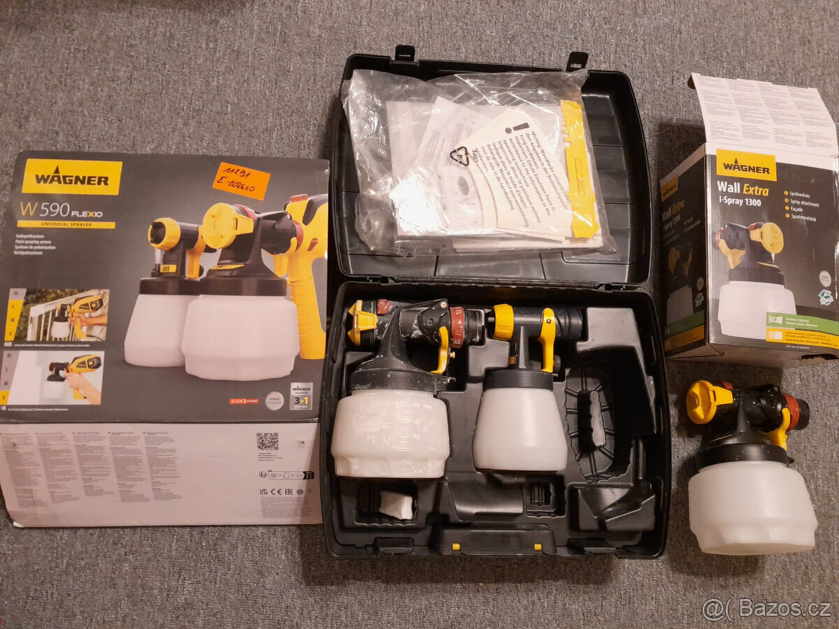 Nástavce k Wagner Stříkací pistole W 590 Flexio