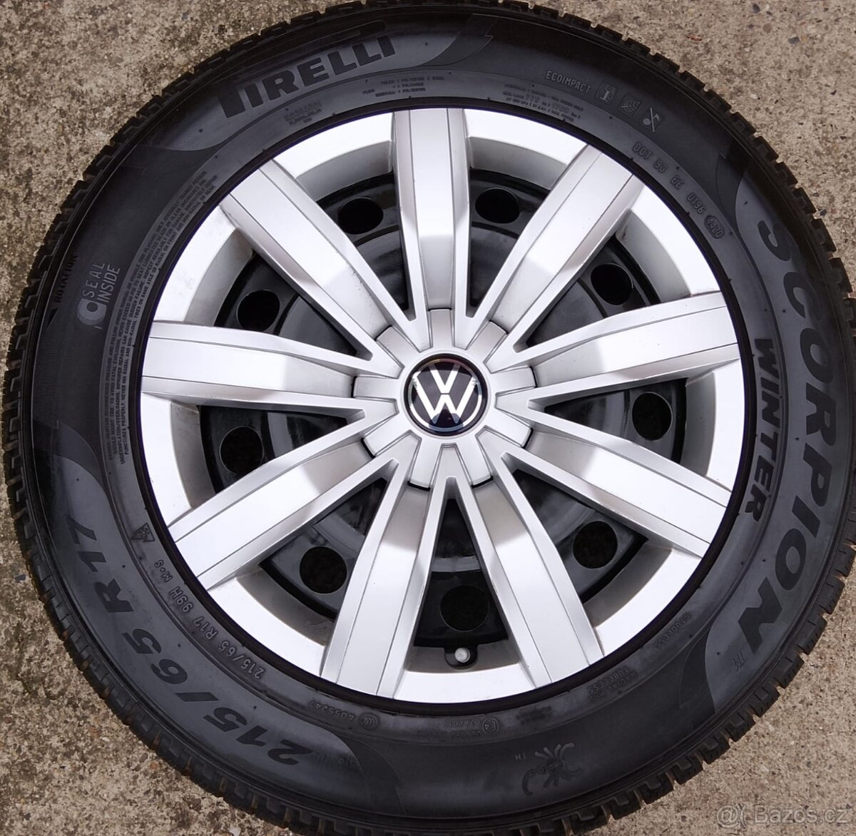 Originální zimní kola VW Tiguan, Škoda Kodiaq 5x112 R17