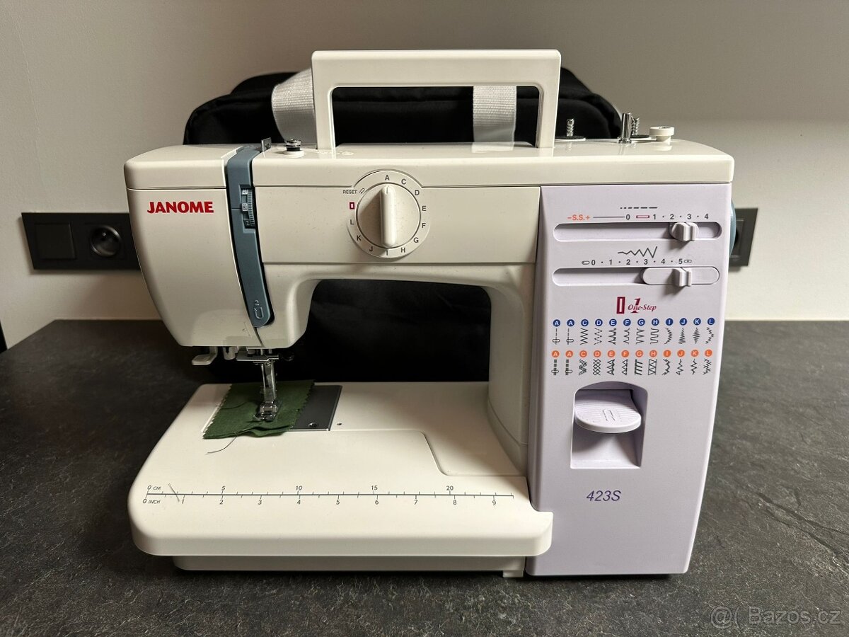 Šicí stroj JANOME 423S V ZÁRUCE