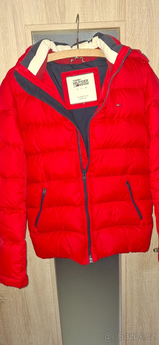 Pánská zimní péřová bunda Tommy Hilfiger