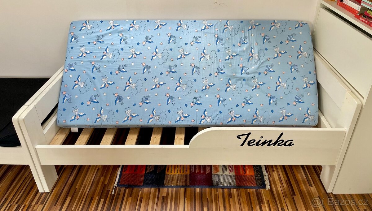 Dětská postýlka z masivu / 160 x 70 cm