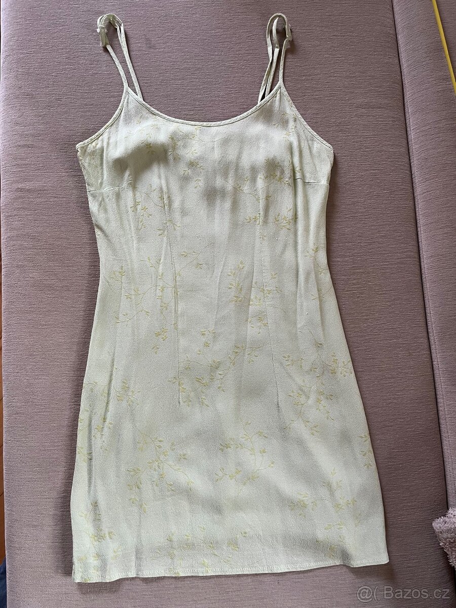 letní mini šaty na ramínka vel. S