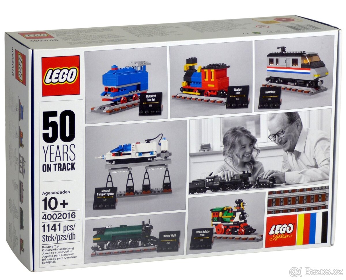 Nové Lego Limited Edition 4002016 - 50 Years on Track