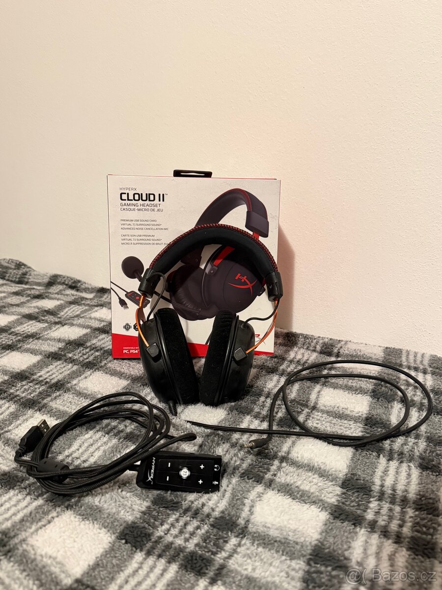 HyperX Cloud 2 herní sluchátka