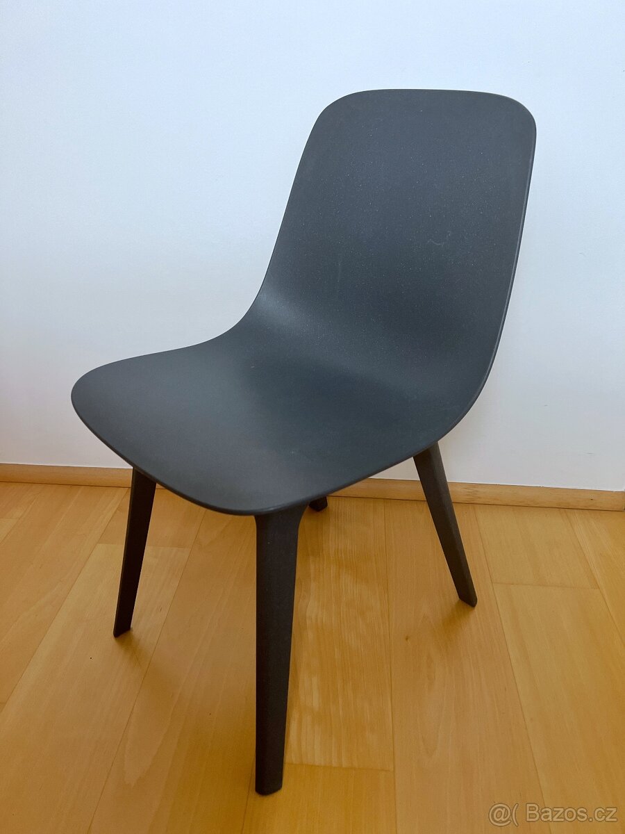 Židle Ikea Odger tm. modro-šedá