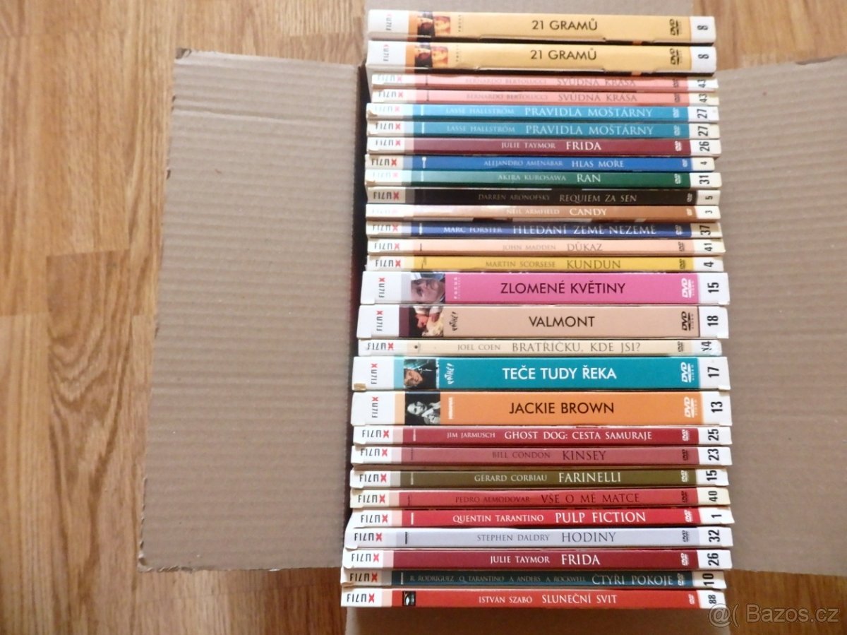 DVD - velká kolekce edice FilmX (či LN apod.)