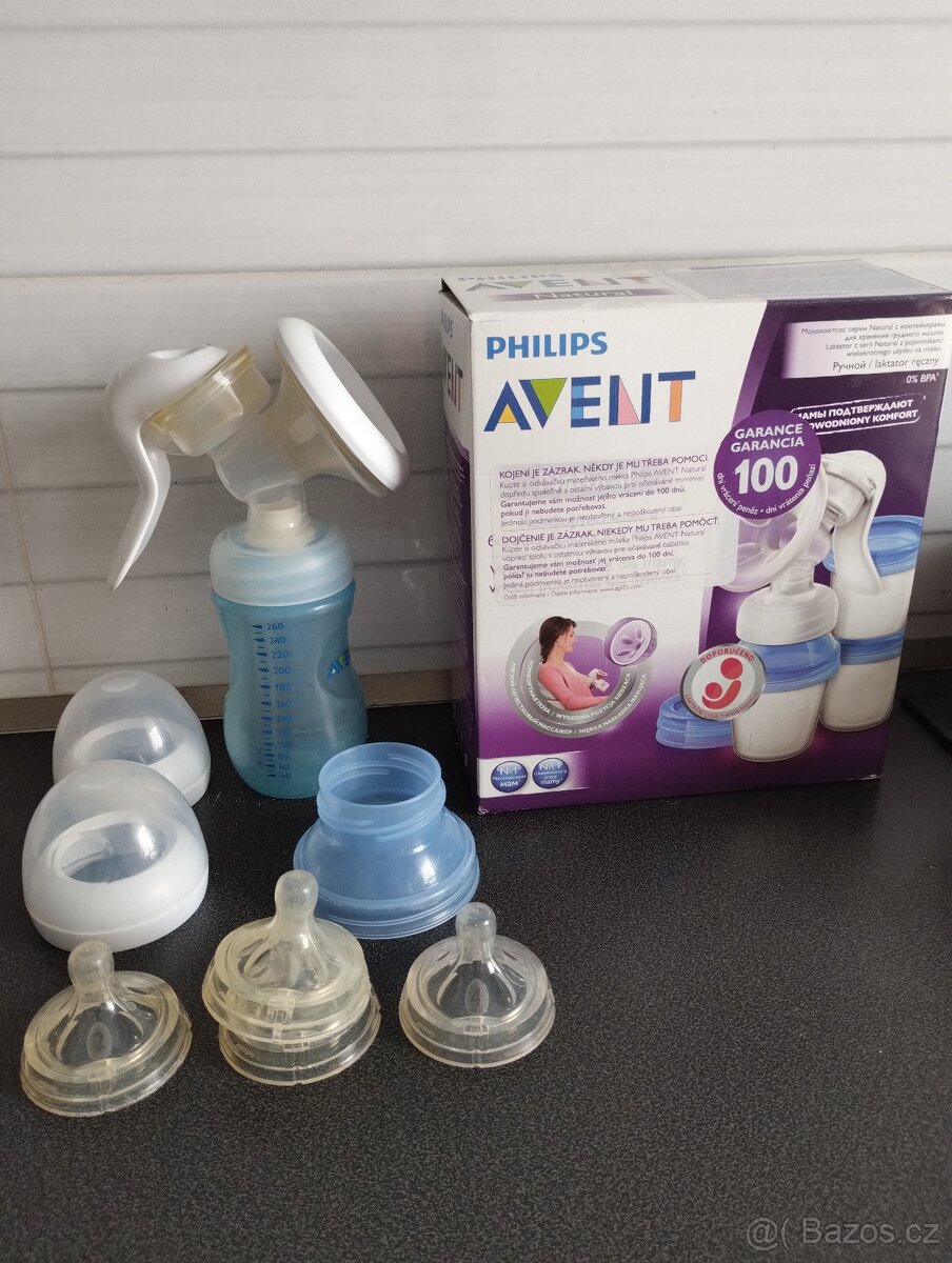Philips Avent manuální odsávačka mateřského mléka