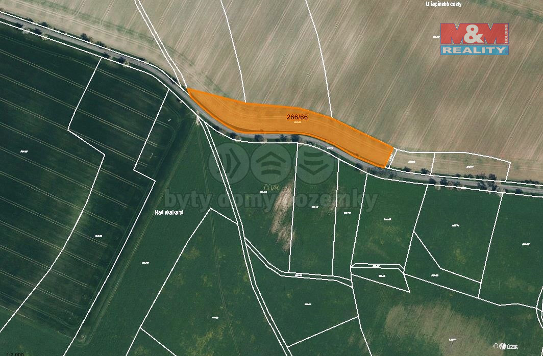 Prodej pole, 12401 m², Střemy-Jenichov