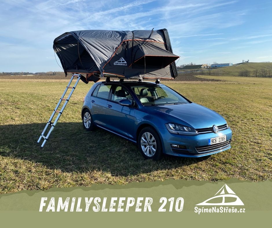 Nový autostan FamilySleeper 210 od SpímeNaStřeše.cz