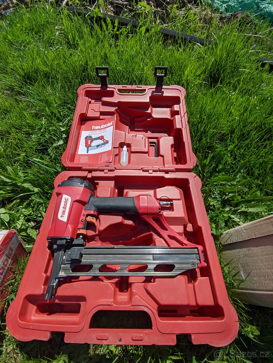 Prodam pneumatickou sponkovacku Haubold PN755 + kufrik