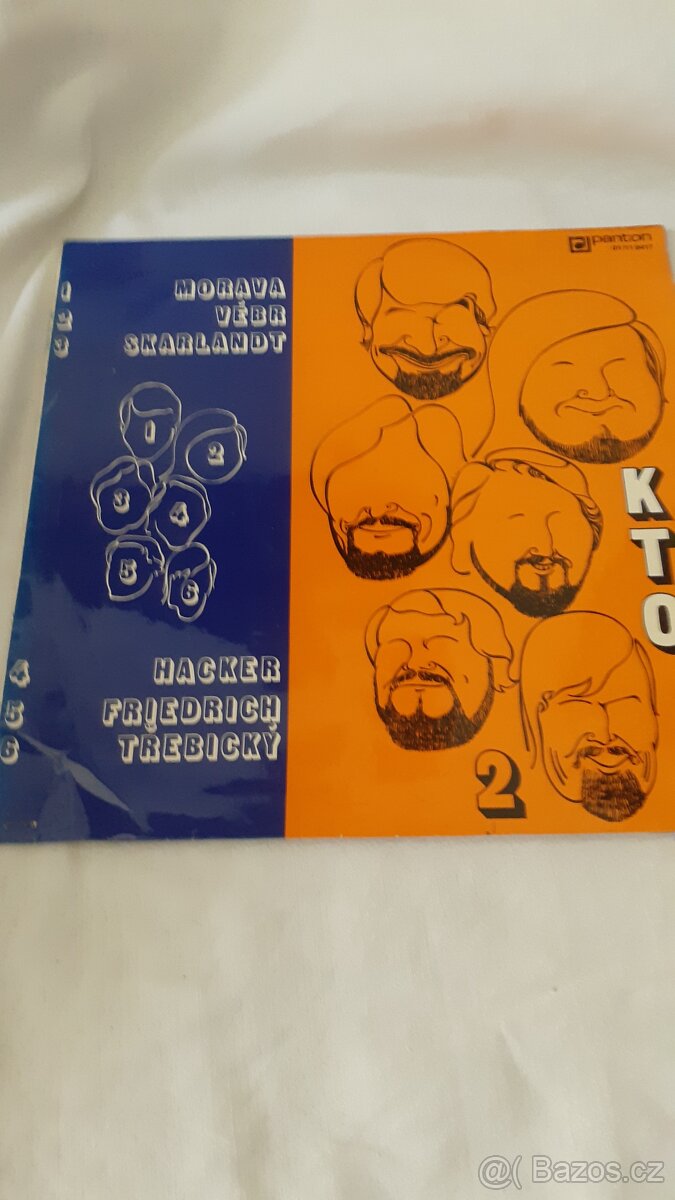 Prodám LP KTO - Kamáradi táborových ohňů