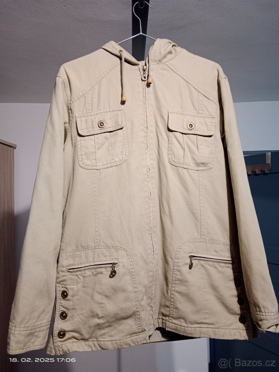 Khaki lehká bunda