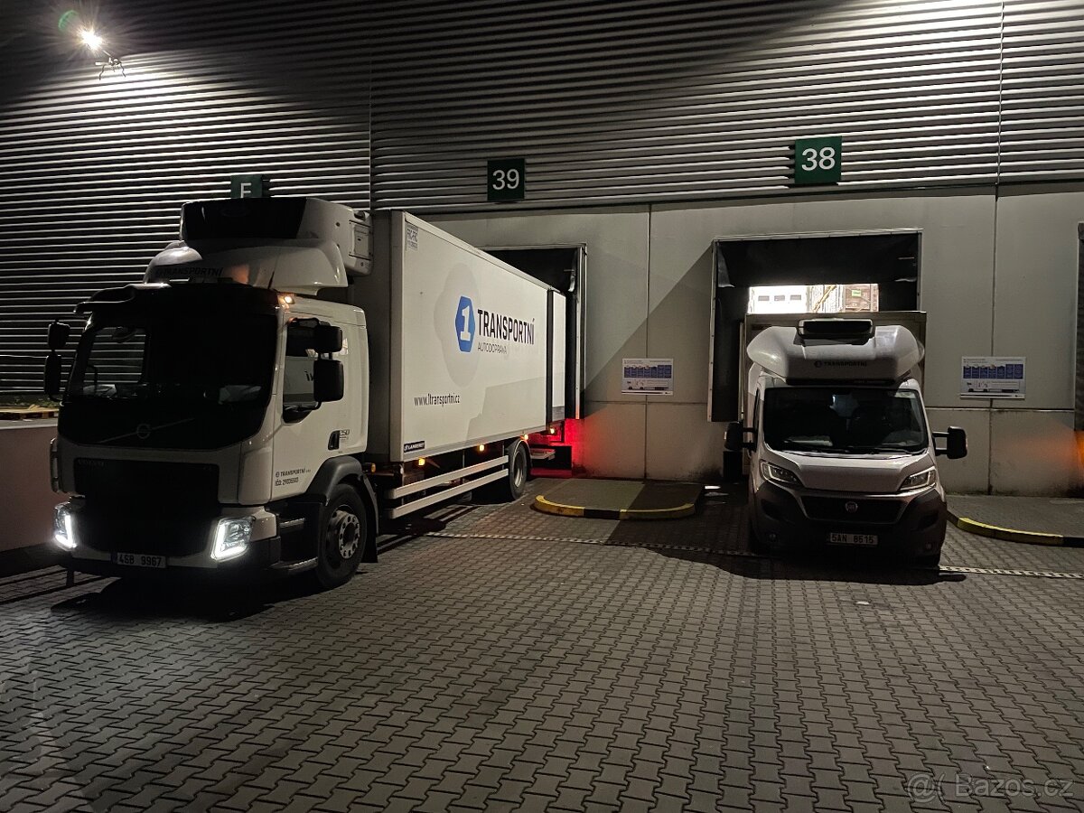1.transportní přijme řidiče skupiny C na sólo Praha 6