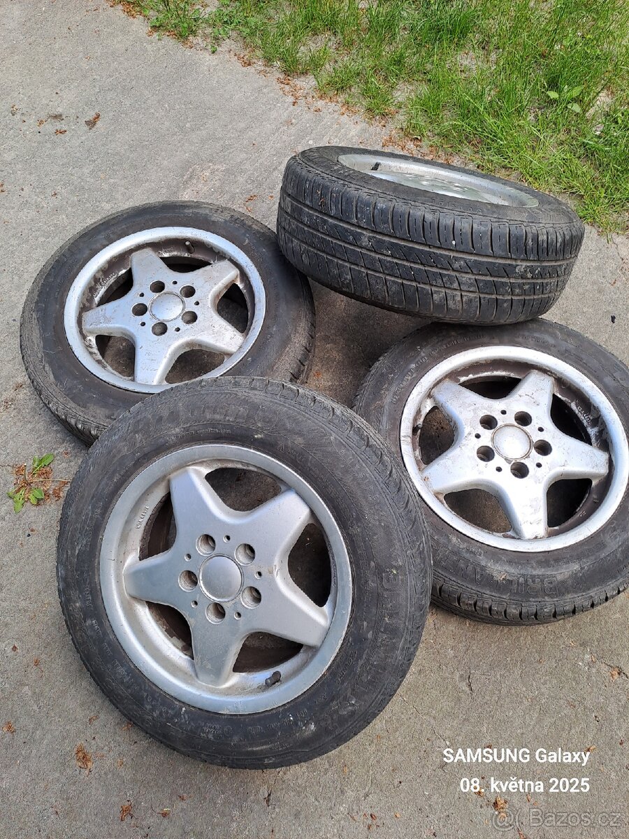 Prodám 4x obuté kola Barum Brillantis 2 195×65 R15