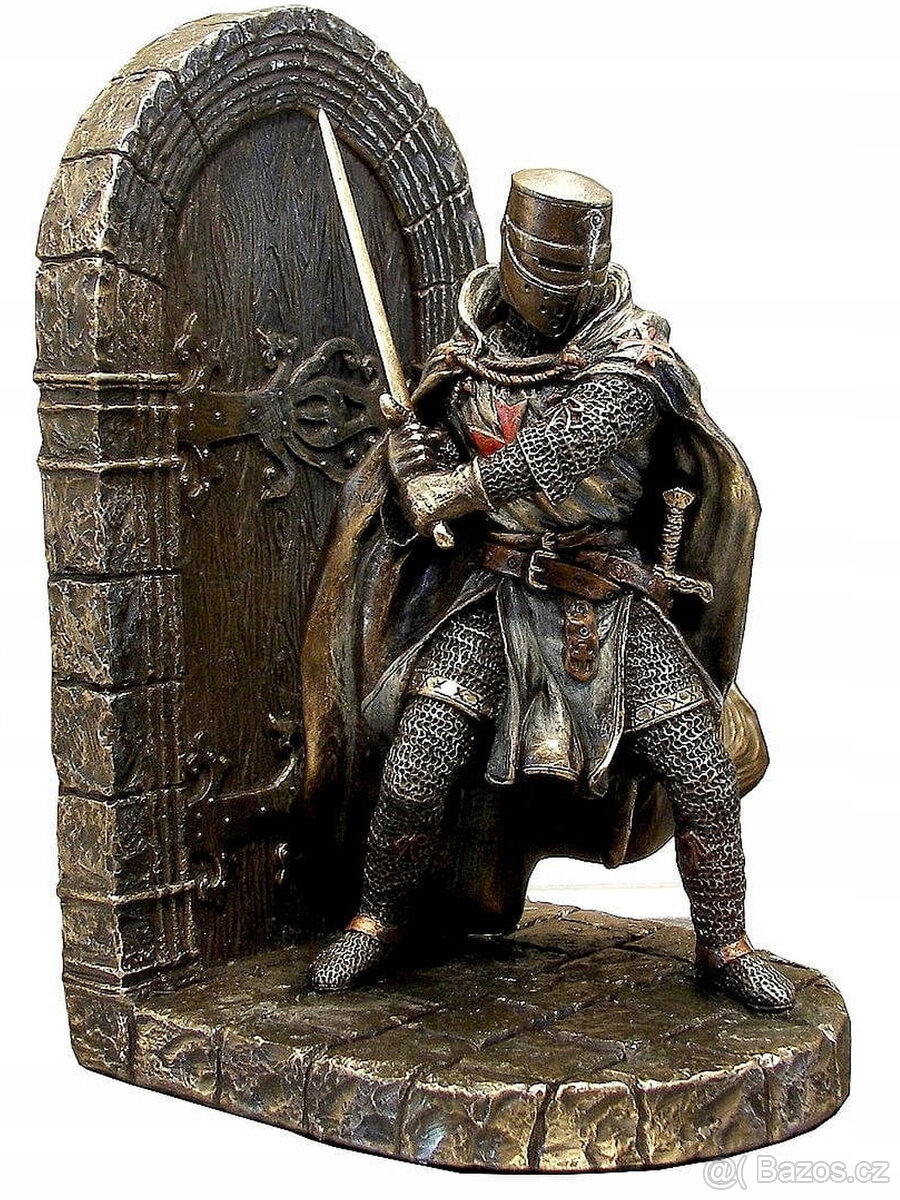 TEMPLÁŘ č. 1 - figurka 19,5 cm ručně malovaná