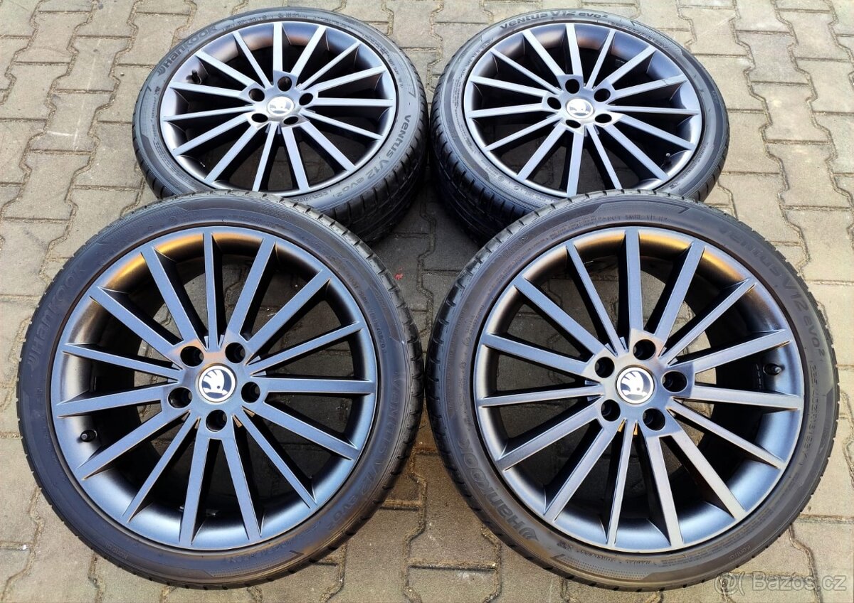 Disky originální Škoda Octavia II, III, RS 5x112 R18 Turini