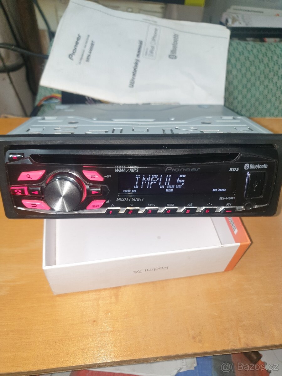Autorádio Pioneer DEH - 4400 BT