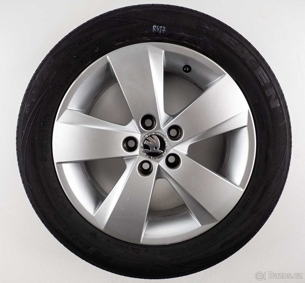 Škoda Fabia - Originání 15" alu kola - Letní pneu