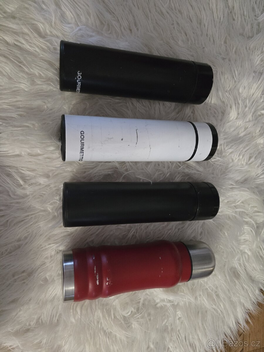 4x nerez termoska