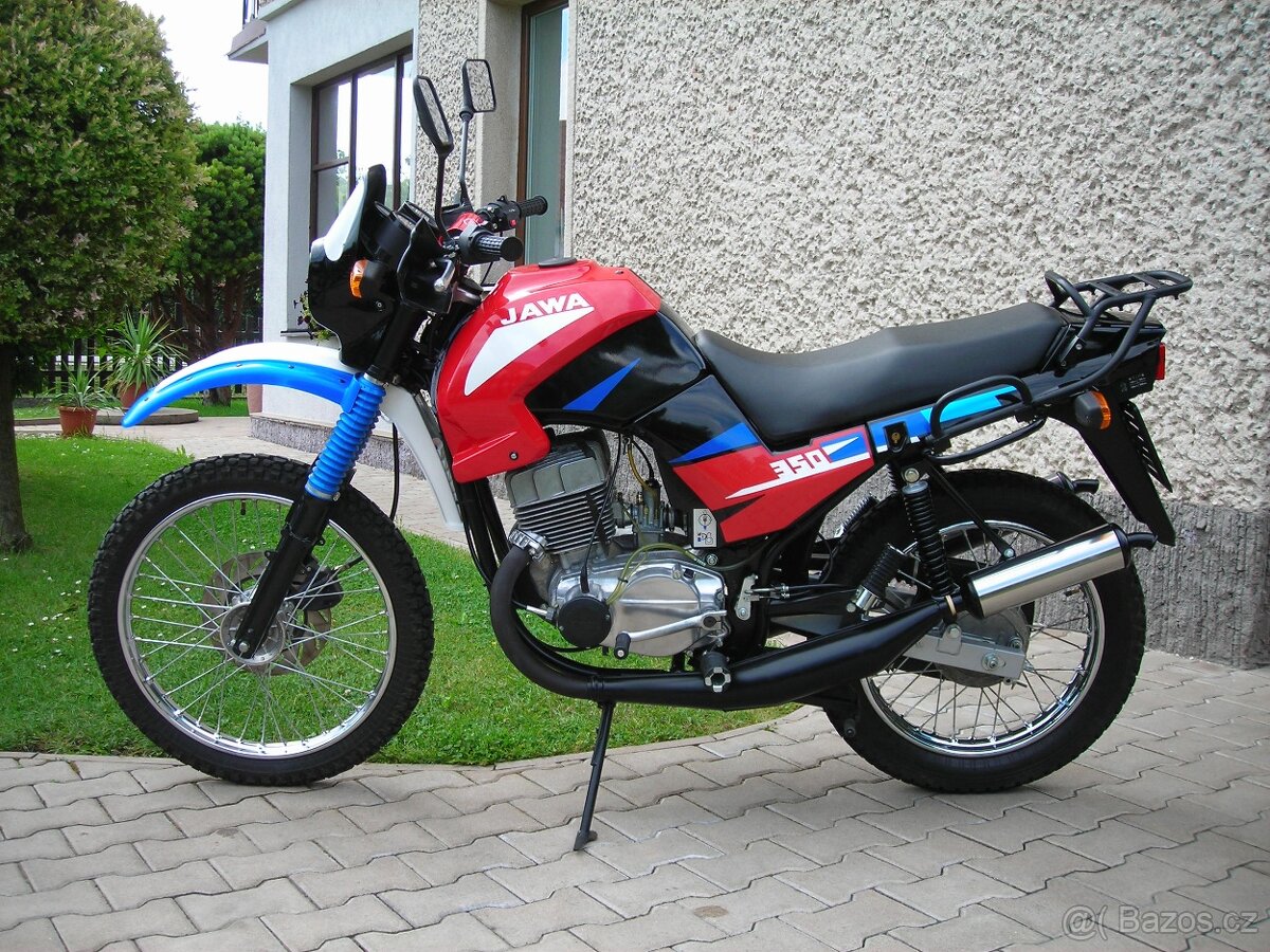 Jawa 350 640-5 Tramp samolepky sada