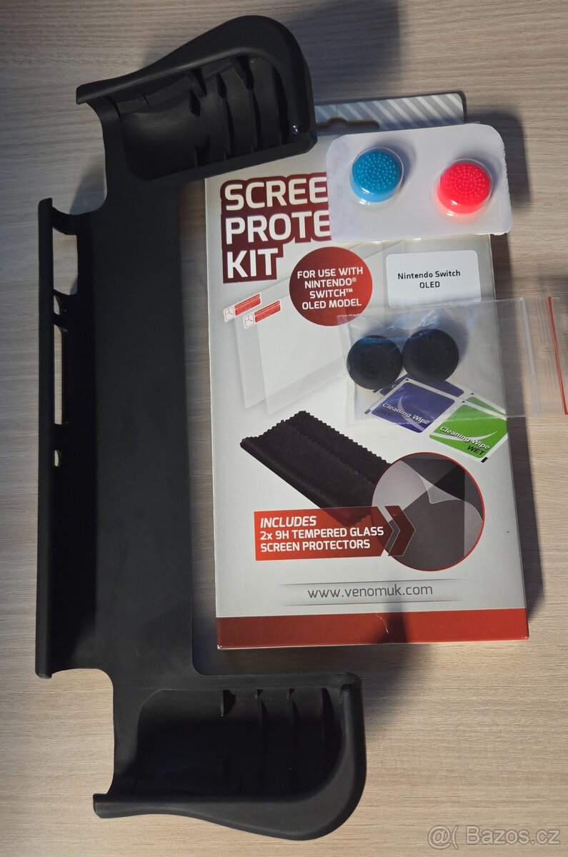 Příslušenství, Nintendo Switch OLED, Pouzdro, Obal,Grip,Sklo