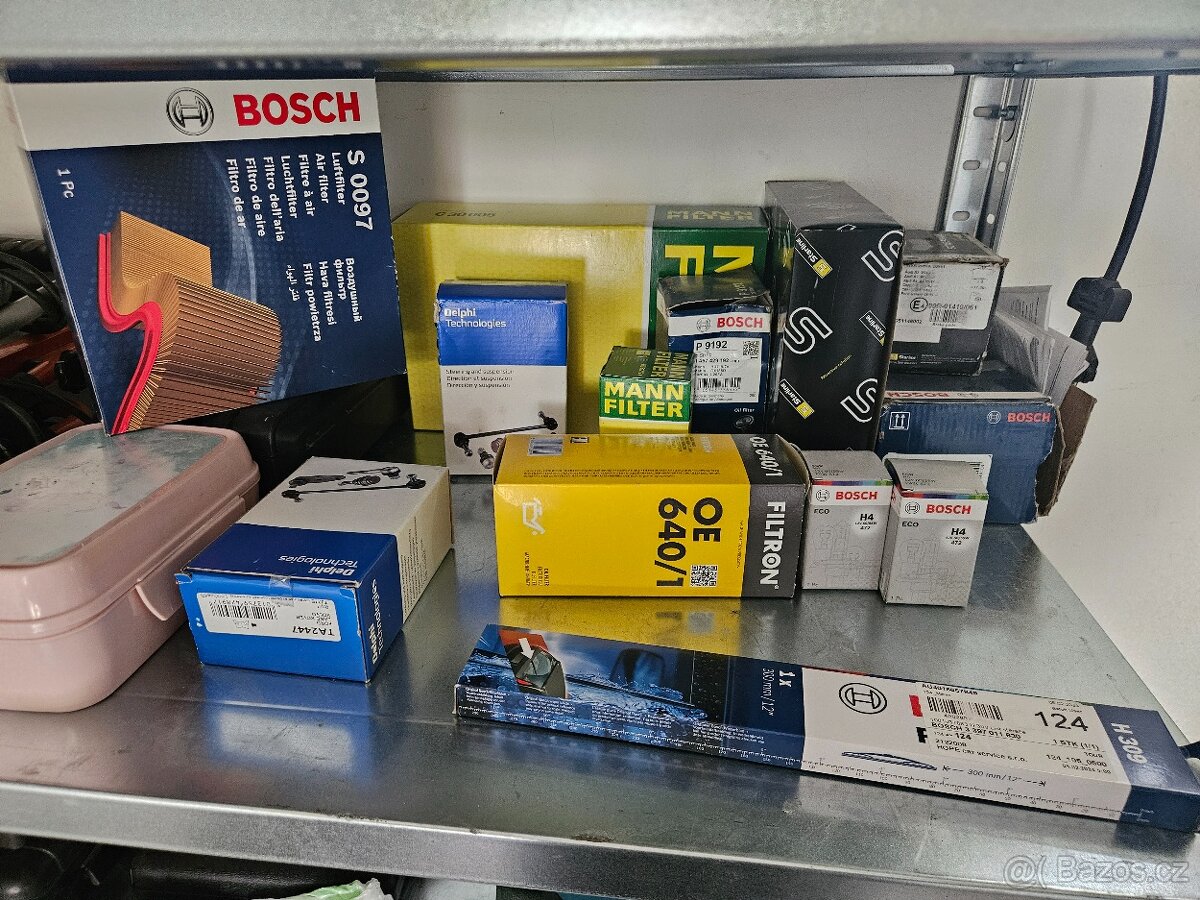 Filtry, desticky, sterac, stabilizátory