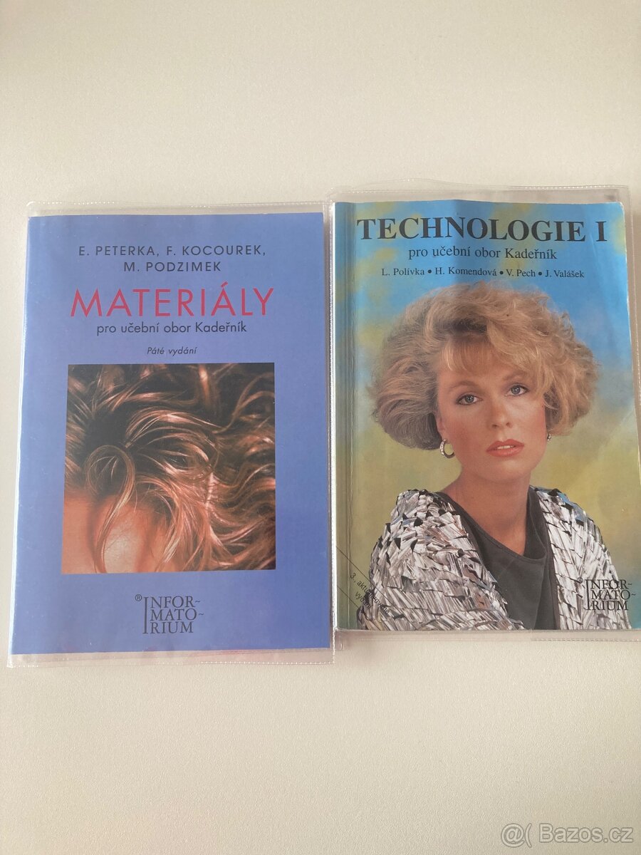 Učebnice Technologie1 a Materialy
