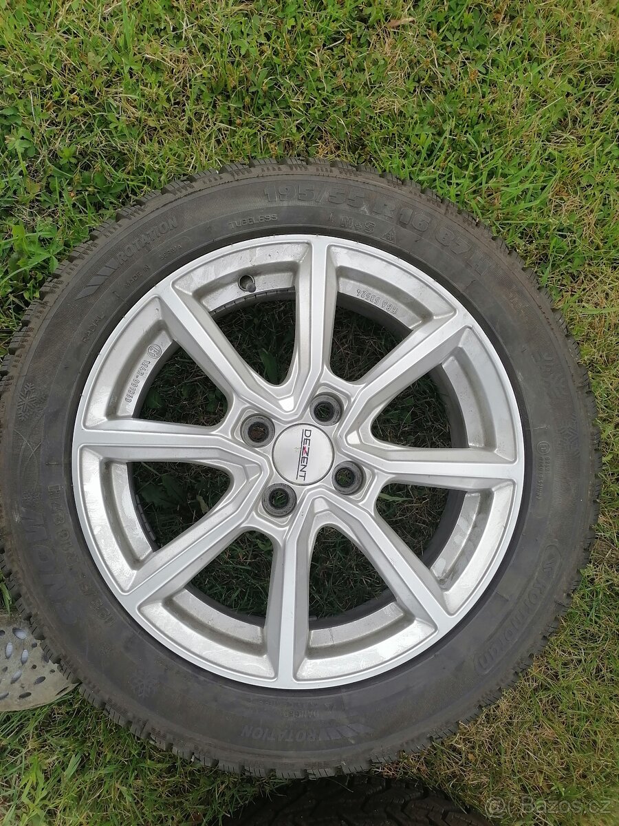 alu disky + zimní pneu Kia Stonic a další...