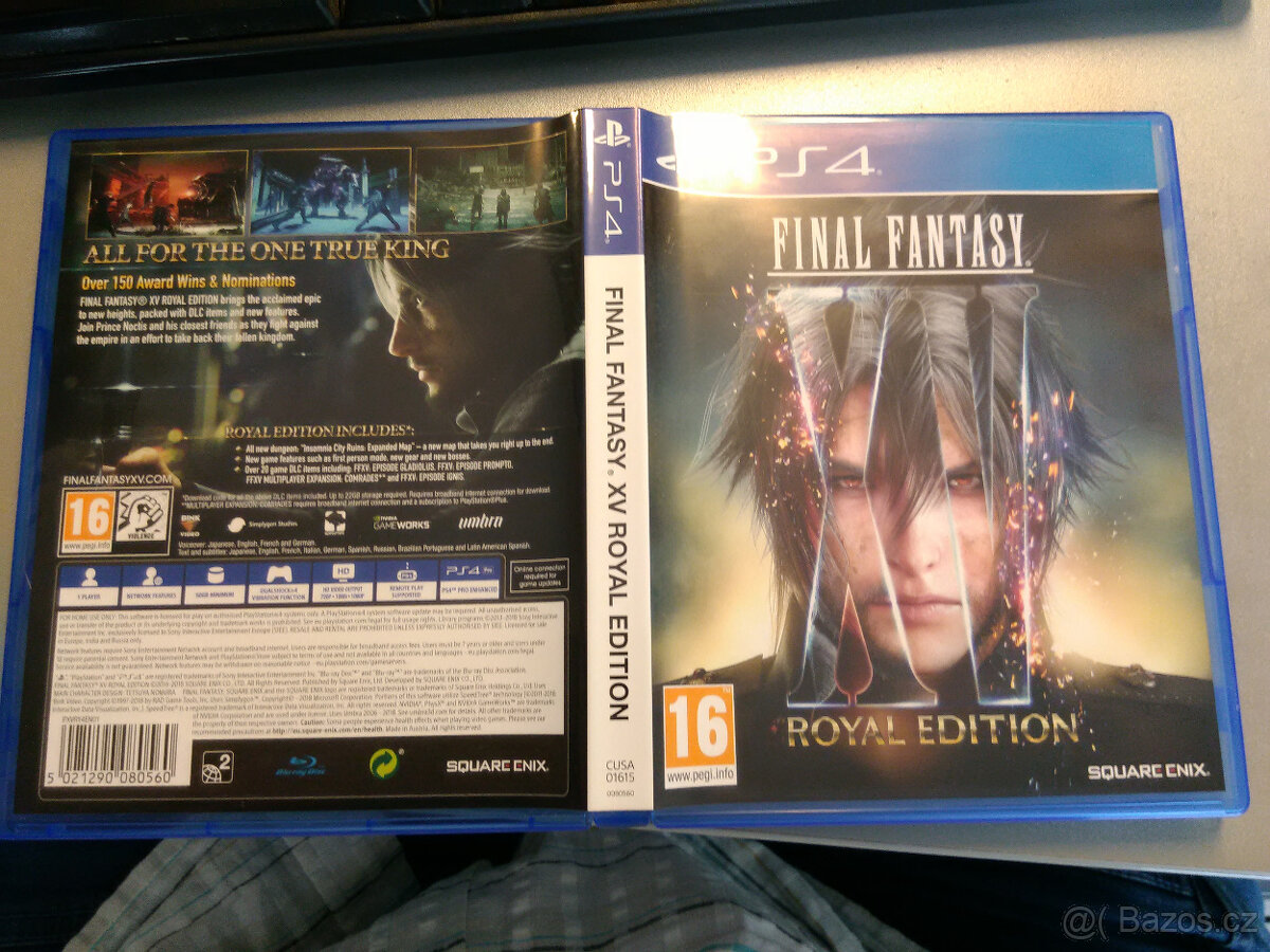 Final Fantasy XV pro Playstation 4