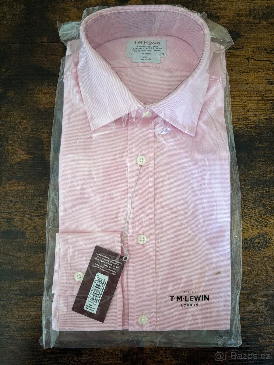 TM Lewin kosile pink NEW