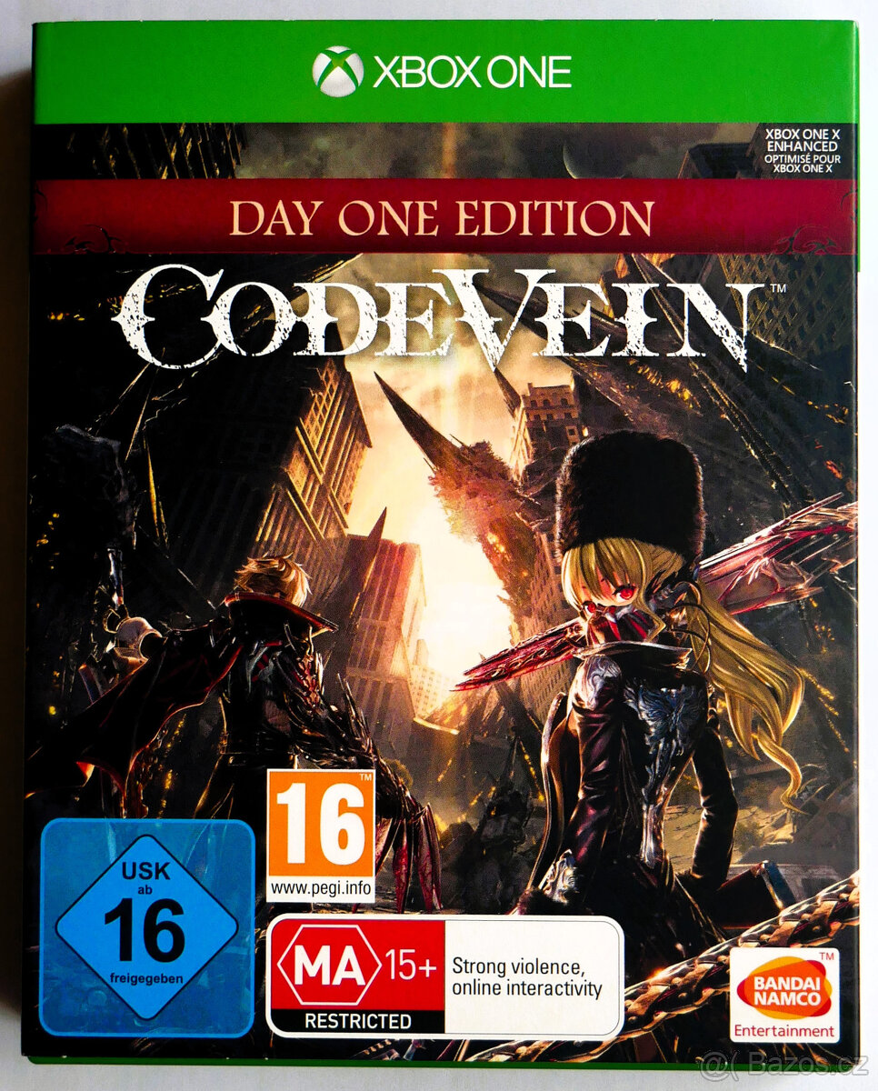 Code Vein Day One Steelbook Edition Xbox One / Xbox Series X