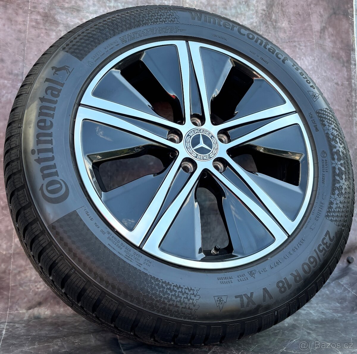 Originální alu kola Mercedes-Benz GLE 235/60R18 95%STAV