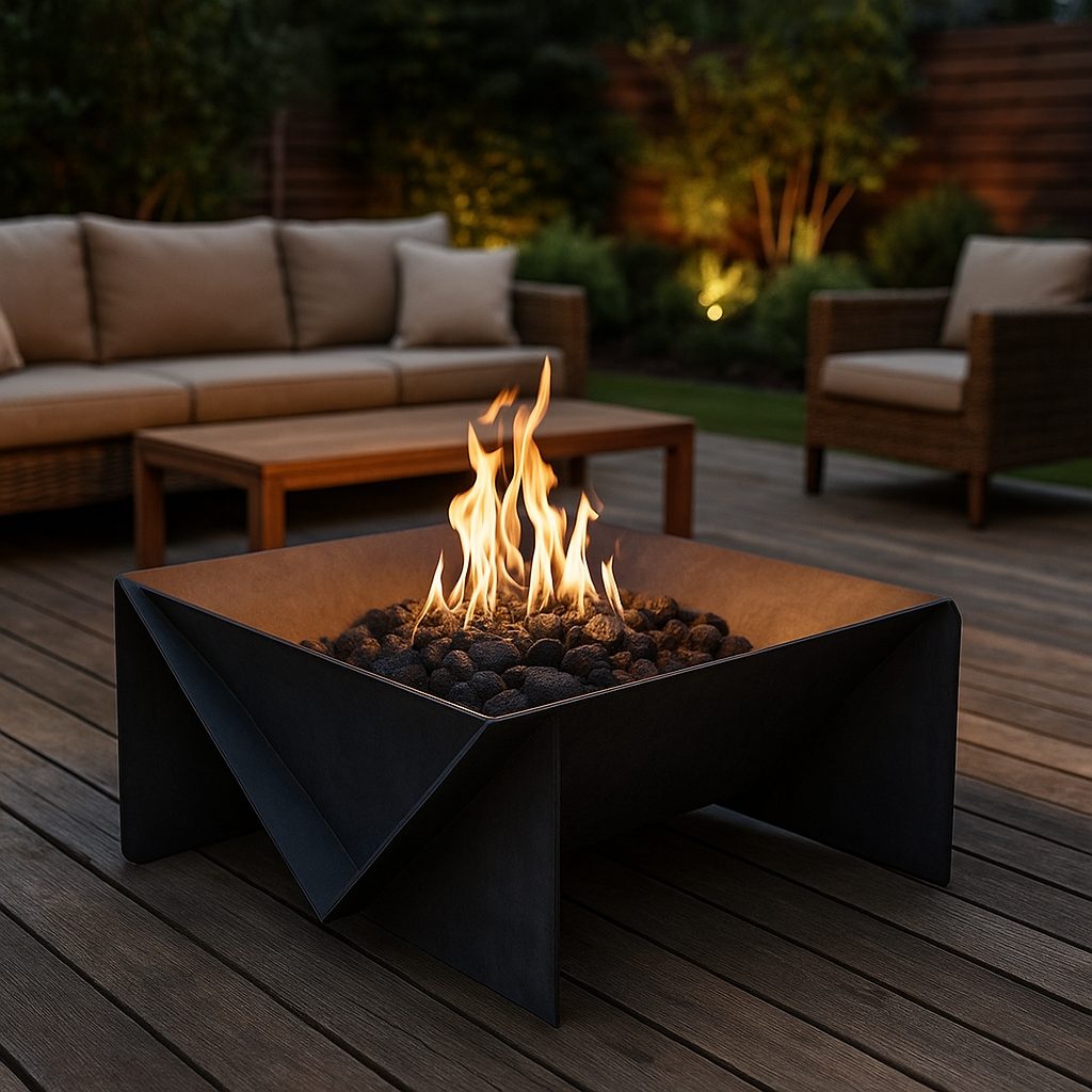 Robustní ocelové ohniště - Gril