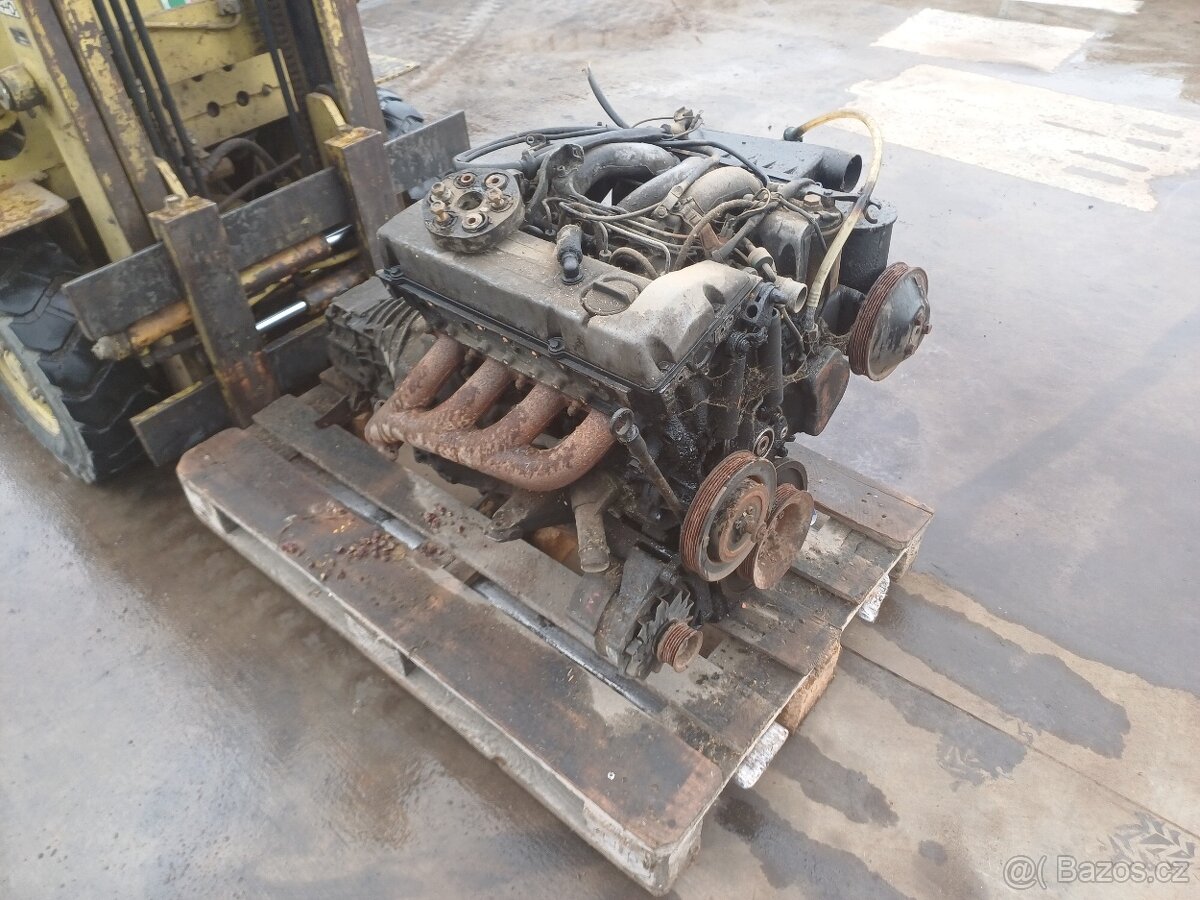 Motor OM601, Mercedes Benz W124 ,200D, včetně převodovovky